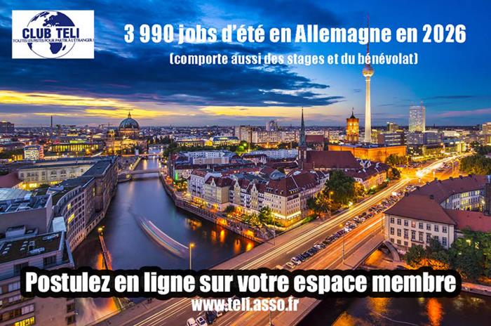Jobs d'été en Allemagne