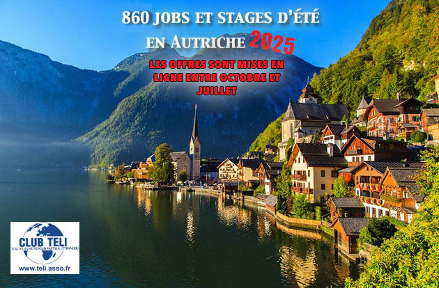 Jobs d'été en Autriche