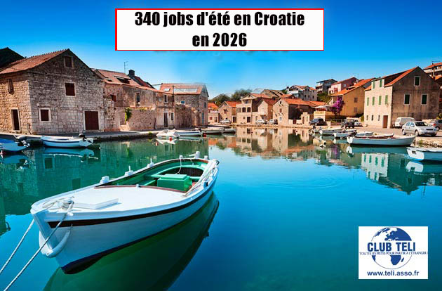 Jobs d'été en Croatie