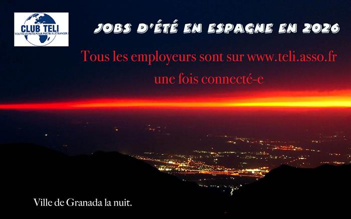 Jobs d'été en Espagne 2026