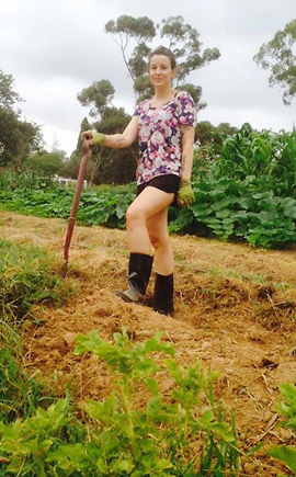 Laura en Australie