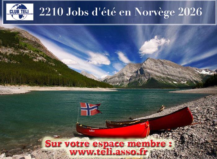 Jobs d'été en Norvège